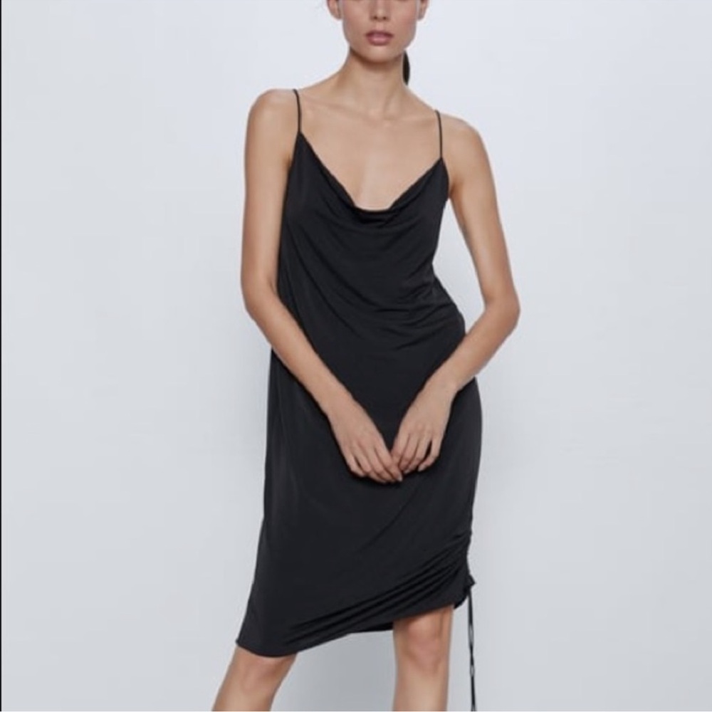 🆕 Zara Midi Slip Dress